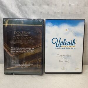 Mormon LDS DVDs Doctrine & Covenants Unleash Your Dreams 2014‎ Training SEALED